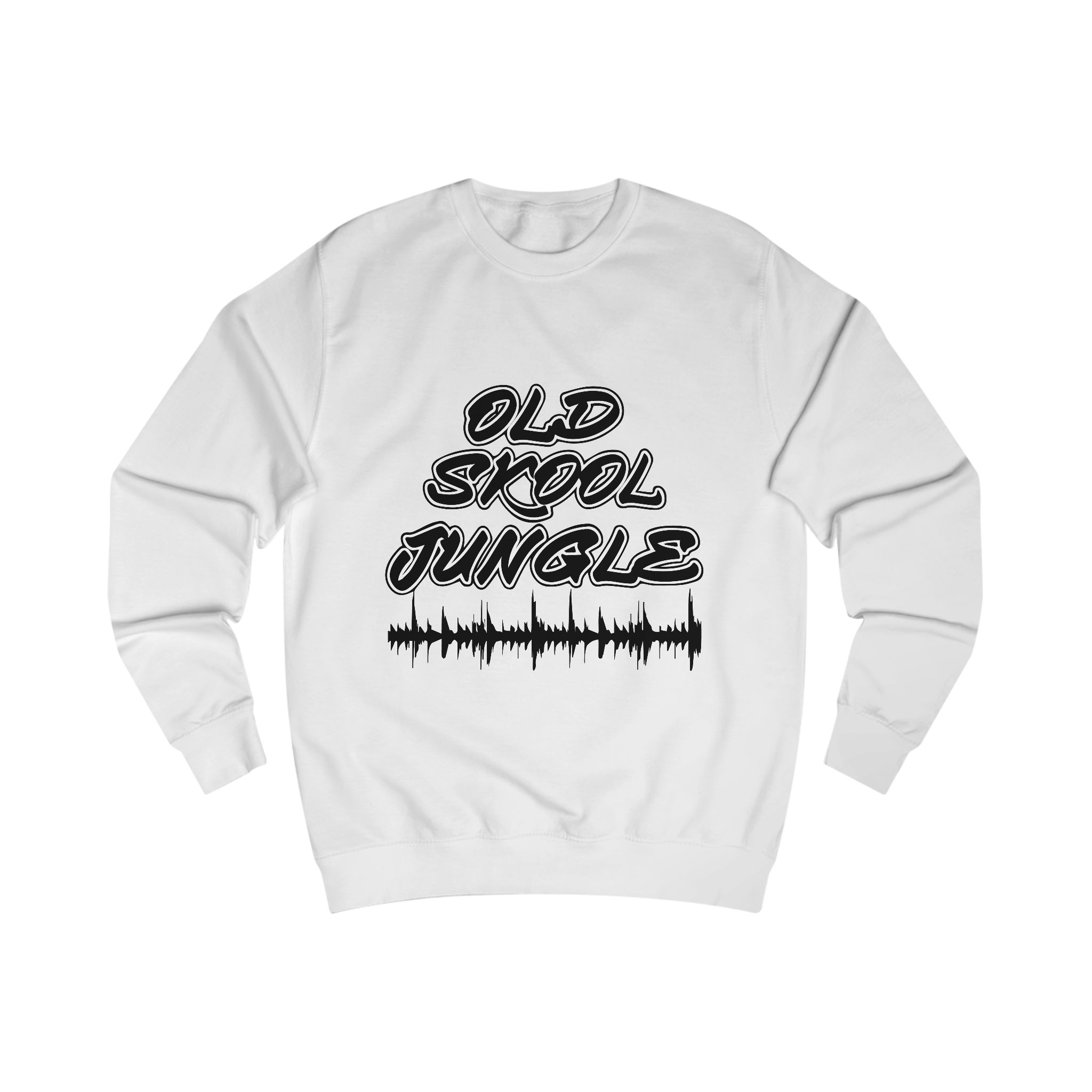 Old Skool Jungle – Multiple Colours – Rave Music Crewneck Sweatshirt